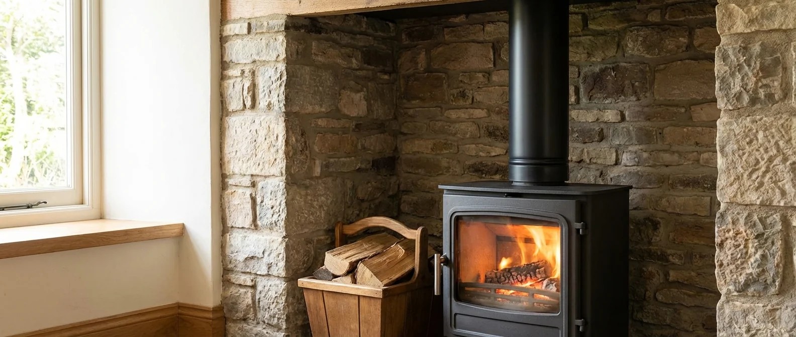 Abgasführung Holzfeuerung: Schornstein, Ofenrohr und Rauchgase einer Feuerungsanlage im Kontext der Abgas Grundlagen.