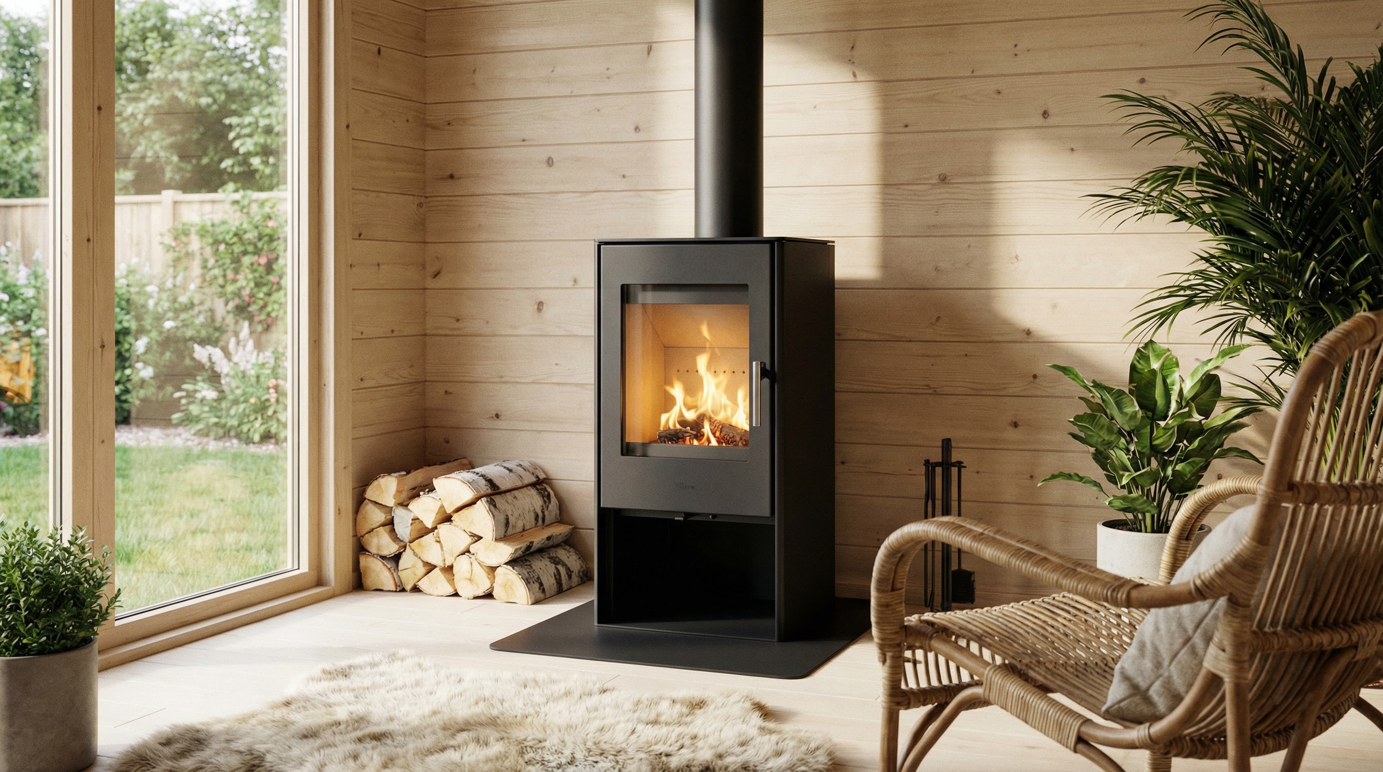 Gartenhaus Heizen Kaminofen Pelletofen Oder Infrarot