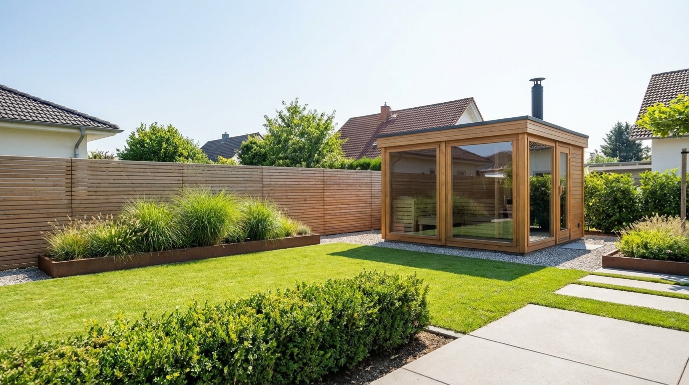 Gartensauna Baugenehmigung Nachbarrecht 2026